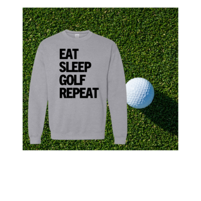 Eat Sleep Golf Repeat - image1